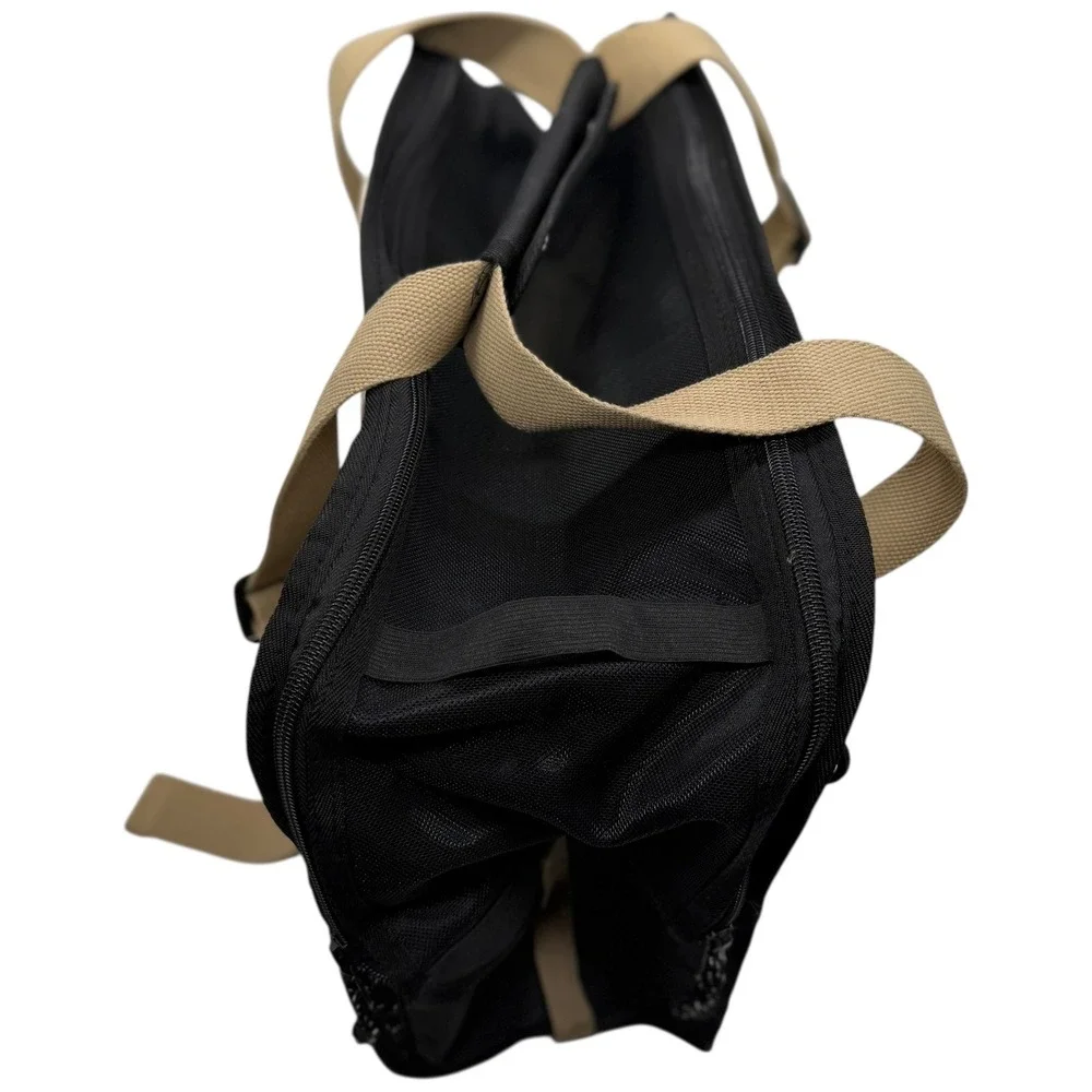HIDREAM Pet Carrier Bag Tan Black Small Dog Cat‎ Travel Tote Mesh Breathable